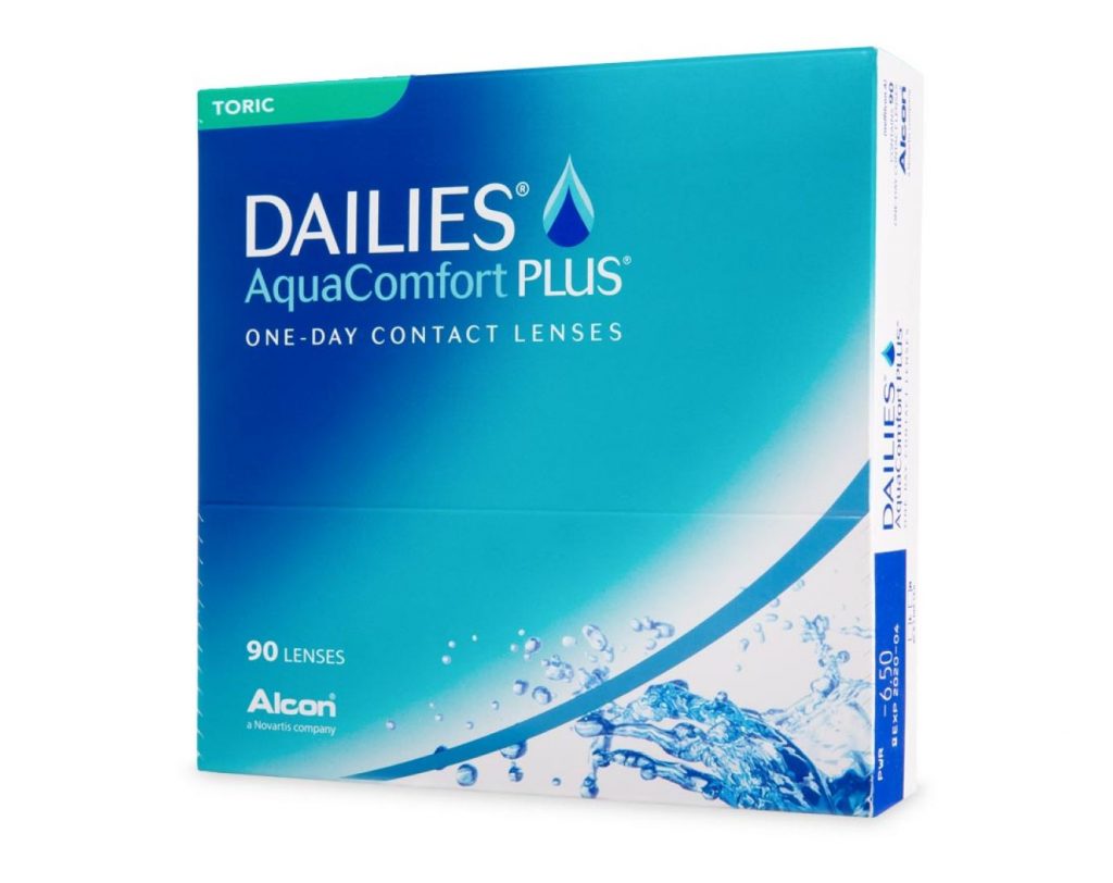 Dailies Aquacomfort Plus Toric 90pk